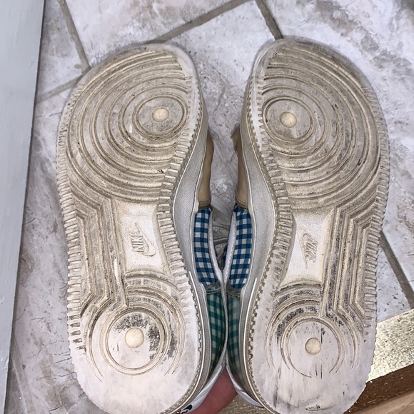 RARE rainbow gingham Air Force ones 1s !!! - Picture 4 of 6